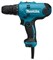 Дрель-шуруповерт сетевая  DF0300X3 Makita 320Вт, 10мм, 56Нм (+набор бит) DF0300X3-1 - фото 225087