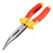Длинногубцы изогнутые Insulated, 200 мм, двухкомпонентные рукоятки Matrix Professional 17474