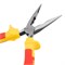 Длинногубцы прямые Insulated, 160 мм, двухкомпонентные рукоятки Matrix Professional 17101