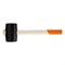Киянка резиновая, 340 г, черная резина, деревянная рукоятка Sparta 111405