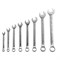 Набор ключей комбинированных, 6-19 мм, 8 шт, CrV, полированный хром Matrix 15422