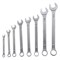 Набор ключей комбинированных, 6-19 мм, хромированные, 8 шт, Sparta 154605