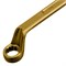 Ключ накидной, 8 х 10 мм, желтый цинк Сибртех 14614