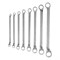Набор ключей накидных, 6-22 мм, 8 шт, хромированные Sparta 153755