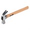Молоток-гвоздодер, 450 г, боек 27 мм, деревянная рукоятка Sparta 104205
