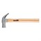Молоток-гвоздодер, 450 г, боек 27 мм, деревянная рукоятка Sparta 104205