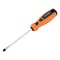 Отвертка "Point", SL5 х 100 мм, CrV, двухкомпонентная рукоятка Sparta 11766