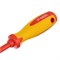 Отвертка Insulated, SL6.5 x 150 мм, CrMo, до 1000 В, двухкомпонентная рукоятка Matrix Professional 12920