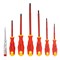 Набор отверток диэлектрических до 1000 В, 7 шт, тестер, CrV, двухкомпонентные рукоятки Сибртех 12936