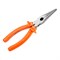 Длинногубцы Classic,180мм,прямые шлифованные,пластмассовые рукоятки// Sparta 17159