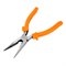 Длинногубцы Classic,200мм,прямые шлифованные,пластмассовые рукоятки// Sparta 17163