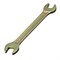 Ключ рожковый, 10 х 11 мм, желтый цинк Сибртех 14304