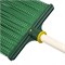 Метла полипроп. 270х260х1490мм, плоская распушенная, дерев. черенок,  Россия//Сибртех 63218