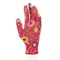 Перчатки садовые из полиэстера с нитрильным обливом, красные, M Palisad 67746