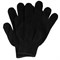Перчатки трикотажные, акрил, черный, оверлок Россия Сибртех 68651