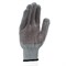 Перчатки трикотажные, акрил, ПВХ гель, "Протектор", серая туча, оверлок Россия Сибртех 68662