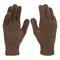 Перчатки трикотажные, акрил, двойные, коричневый, двойная манжета Россия Сибртех 68683