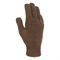 Перчатки трикотажные, акрил, двойные, коричневый, двойная манжета Россия Сибртех 68683