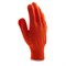 Перчатки трикотажные, акрил, оранжевый, оверлок Россия Сибртех 68659