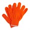 Перчатки трикотажные, акрил, оранжевый, оверлок Россия Сибртех 68659