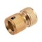 Соединитель латунный, быстросъемный для шланга 1/2 Palisad 66264
