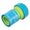Соединитель пластмассовый, быстросъемный для шланга 3/4, аквастоп, однокомпонентный Palisad Luxe 66259