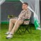 Стул складной с подлокотниками и подстаканником 81 х 51 х 86 см Camping Palisad 69608