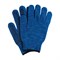 Перчатки трикотажные усиленные, гелевое ПВХ-покрытие, 7 класс, синие Россия Сибртех 68183
