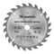 Пильный диск по дереву, 185 х 20 мм, 24 зуба, кольцо 16/20 Matrix Professional 73223