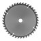 Пильный диск по дереву, 230 х 22 мм, 40 зубьев Sparta 732465