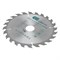 Пильный диск по дереву, 200 х 32 мм, 24 зуба, кольцо 30/32 Сибртех 732617