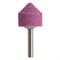 Шарошка абразивная, конус, 25 x 25 x 6 мм, F46, 3 шт Matrix 76004