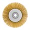 Щетка для УШМ, 125 мм, "Тарелка", витая нержавеющая проволока 0.3 мм, М14 Denzel 746163