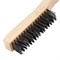 Щетка зачистная пятирядная, закаленная прямая проволока с деревянной ручкой Сибртех 74805
