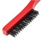 Щетка зачистная трехрядная, закаленная прямая проволока с пластиковой ручкой Matrix 74813