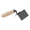 Кельма угловая, 80 х 60 х 60 мм, стальная, для внешних углов, буковая ручка Сибртех 86311