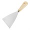 Шпательная лопатка из углеродистой стали, 100 мм, деревянная ручка Sparta 852185