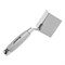 Мастерок из нержавеющей стали, 80 х 60 х 60 мм, для внешних углов, деревянная ручка Matrix 86312