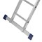 Лестница шарнирная алюминиевая, 4 х 3 ступени, Россия, Сибртех 97881