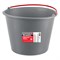 Ведро строительное пластмассовое 16 л, ударопрочное, обрезиненная ручка Matrix 81463