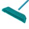 Щетка пластмассовая для подметания пола, 27 см, c черенком, 120 см, бирюзовая щетина, Home Palisad 935445