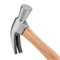 Молоток-гвоздодер, 650 г, боек 32 мм, деревянная рукоятка Sparta 104235