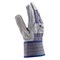 Перчатки спилковые комбинированные, размер XL, Сибртех 67901