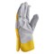 Перчатки спилковые комбинированные, усиленные, утолщенные, размер XL, Сибртех 67903