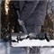 Лопата для уборки снега пластиковая, 470х350х1340 мм, алюминиевый черенок, Россия, Сибртех 61662