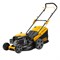 Газонокосилка бензиновая GLD-460, 146 куб.см, ширина 46 см, ручная, 7 уровней, травосборник 50 л Denzel 58802
