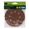 Круг абразивный на ворсовой подложке под "липучку", перфорированный, P 150, 125 мм, 5 шт Сибртех 738077