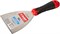 Шпатель ЗУБР "Мастер" профилир. нерж. полотно, 2к ручка, 100мм 10072-10