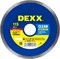 DEXX Clean Aqua Cut, 115 мм, (22.2 мм, 5 х 1.7 мм), сплошной алмазный диск (36703-115) 36703-115_z01