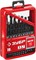ЗУБР 19 шт, (1-10 мм), сталь Р4М2, класс В, мет.бокс, набор сверл по металлу (29605-H19) 29605-H19